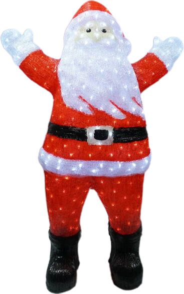 Декоративна фігура світлодіодна (LED) Дід Мороз 400 ламп 120 см 