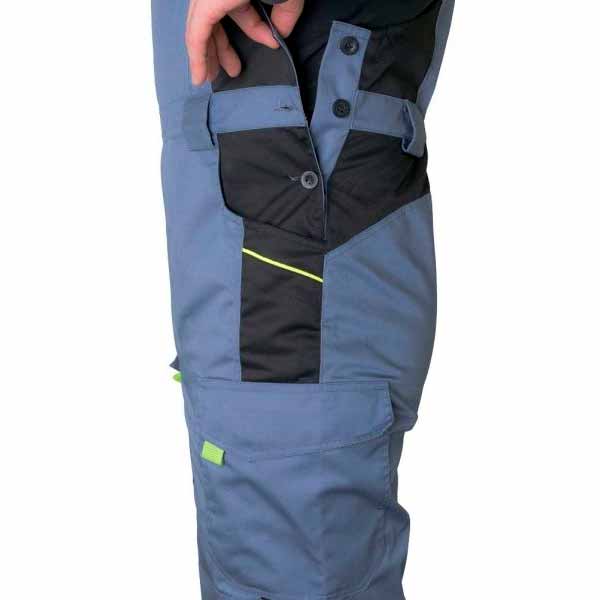 Полукомбинезон рабочий Торнадо “Рубикон” р. 52-54 рост 5-6 синий с черным