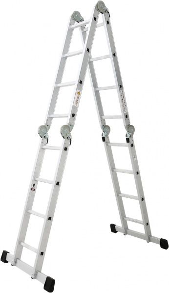 Шарнирная лестница-стремянка Forte АО52-404 4x4 (32391)