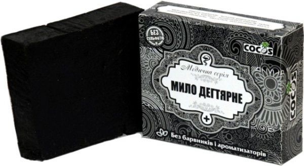 Мило органічне Cocos Дегтярне 100 г 1 шт./уп.