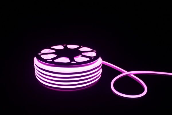 Лента светодиодная IEK Неон 9,6 Вт IP67 220 В фиолетовый LSR5-9-120-67-0-50 