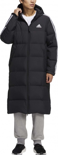 Пуховик Adidas 3ST LONG COAT H20760 р.XL черный