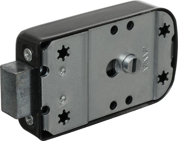 Дверний замок вхідний Jania ZN 50-60 чорний