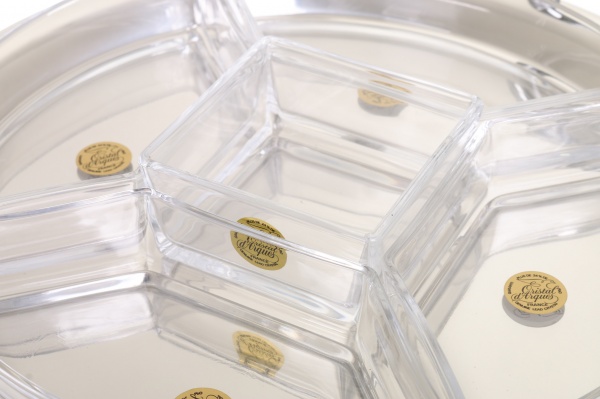 Блюдо сервірувальне 30 см декор золото TU2/30ALEX-10 Eme 