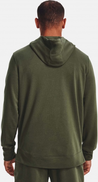 Джемпер Under Armour RIVAL TERRY LC FZ 1370409-390 р. XL зеленый