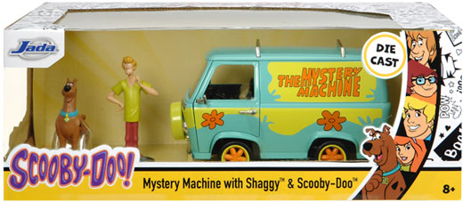 Игровой набор Jada 1:24 Scooby-Doo Mystic Bus с фигурками Скуби-Ду и Шэгги 253255024
