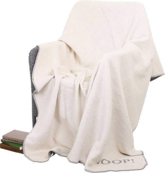 Плед Melange-DF Natur-Silber 150x200 см молочный Billerbeck 