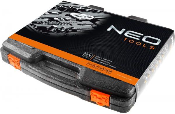 Набор головок 1/2, 1/4 NEO tools 120 шт. 08-667