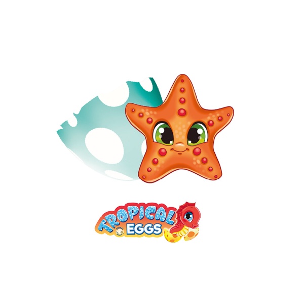 Іграшка Sbabam Tropical Eggs Мешканці тропічних морів 77/CN-2020 