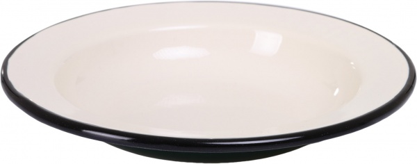 Миска эмалированная глубокая зеленая Idilia