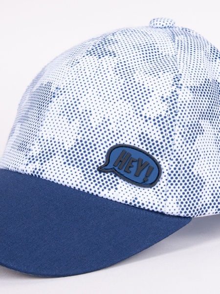 Кепка для мальчиков YO! р.46-50 синий CZD-0577C 