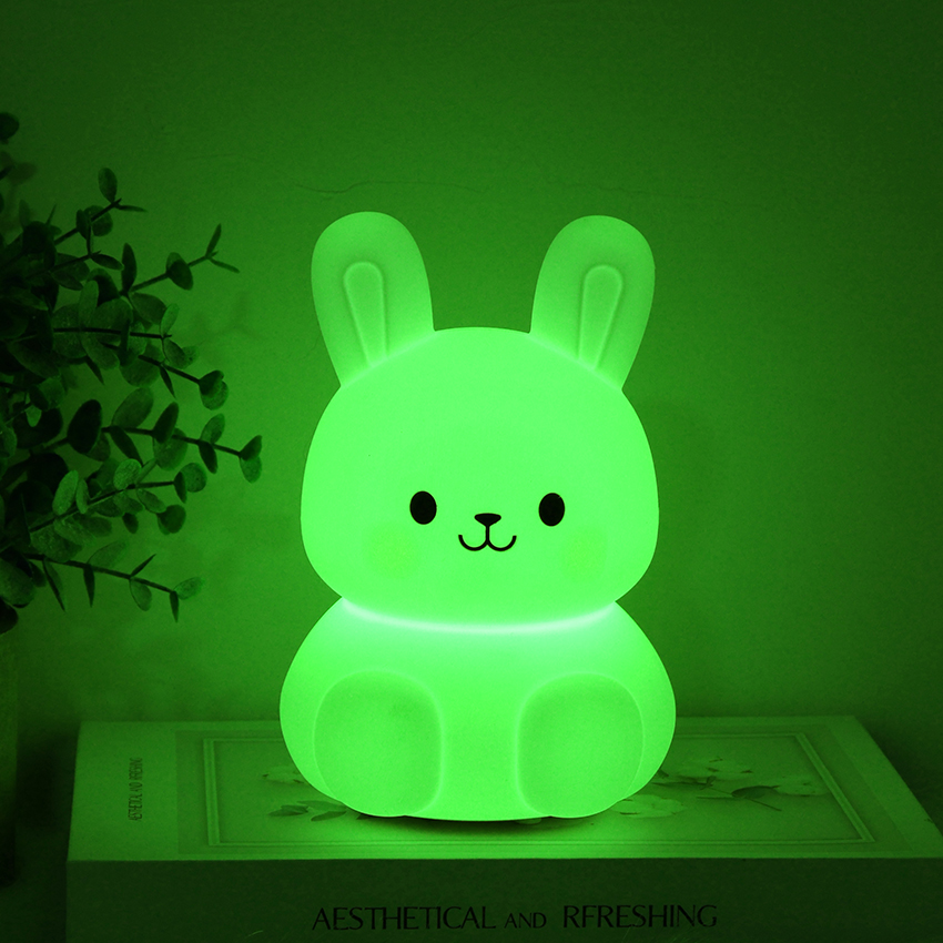 Ночник ARDERO Зайчик белый SNL-R02ARD