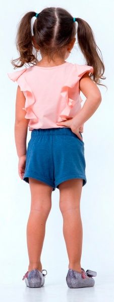 Шорти дитячі Smil 112313 р.140 синій меланж 