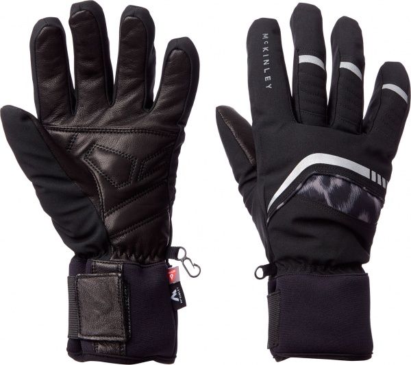 Рукавички McKinley Daugustino II ux 408128-900057 р. 9 сірийчорний