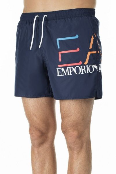 Шорты EA7 Mens woven boxer 902000-0P739-06935 р. 52 синий