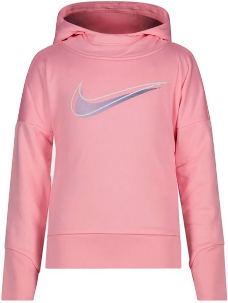 Джемпер Nike THERMA PO HOODED TUNIC 36G730-A8F р. 5 рожевий