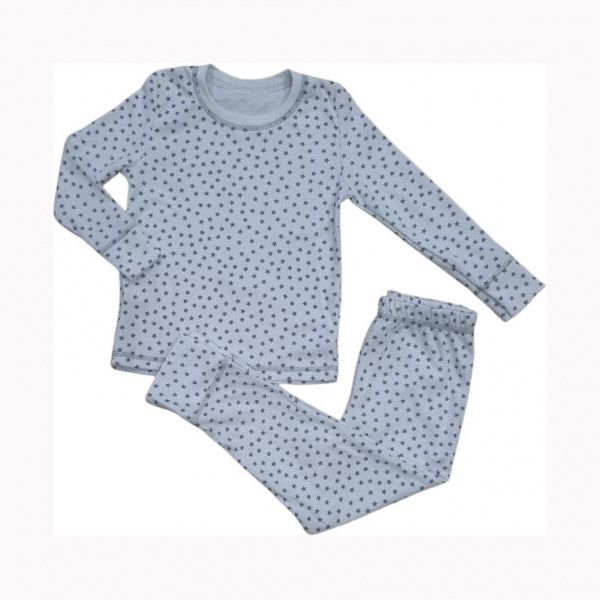 Піжама дитяча Luna Kids Сіра зірочка р.146 бежевий 