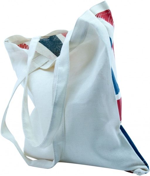 Экосумка ZOZ Британский флаг синий с красным хлопок 