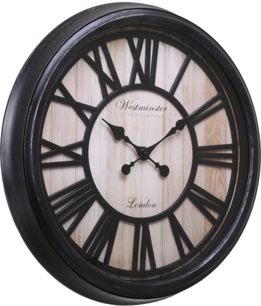 Годинник настінний Mechanics-3 чорний 506х55 мм KL5000180