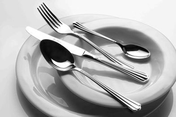 Набір столових приборів срібний 30 предметів Bernini Pinti Inox