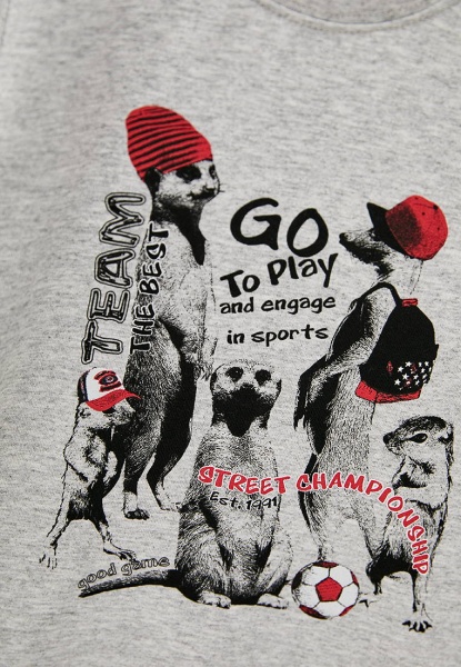 Футболка для хлопчиків Роза р.152 меланж 2101061 