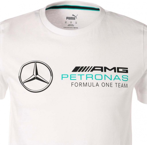 Футболка Puma MAPF1 LOGO TEE 53072203 р.XL білий