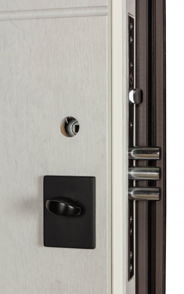 Двері вхідні К-8 (квадро) 539/237 mamba morion / рустик авиньйон блан 2050x950 мм праві