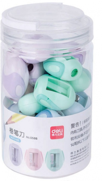 Точилка круглая 0588 Deli