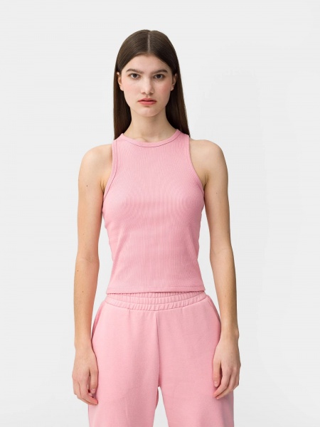 Майка 4F TSHIRT F0767 4FSS23TTSHF0767-56S р.S рожевий