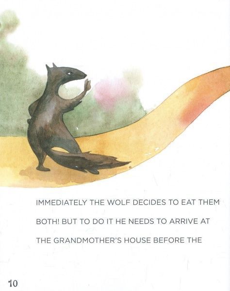 Книга Братья Гримм «Червона шапочка» 978-617-7563-40-1