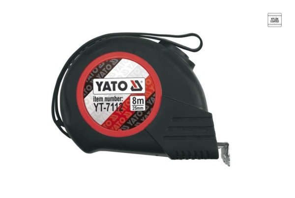 Рулетка YATO YT-7112 8 м x 25 мм