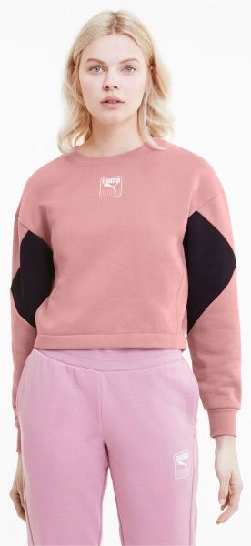 Джемпер Puma Rebel Crew 58356016 р. XS розовый