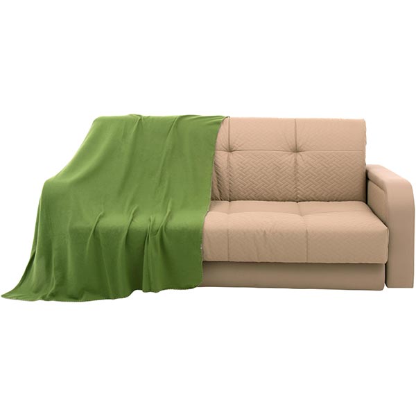 Плед флісовий Underprice олива 130x170 см