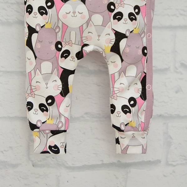 Чоловічок для дівчинки Blanka Усмішка р.80 рожевий 110003 