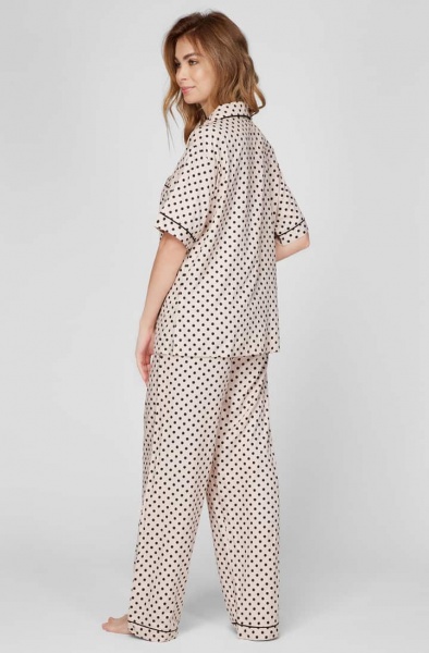 Пижама женская Naviale ROMANTIC DOTS LH523-01 р. S крем