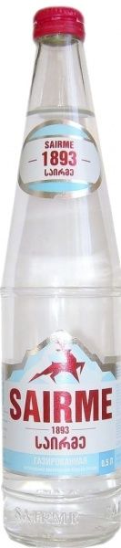Вода минеральная Sairme сильногазированная 0,5 л (4860001590124) 