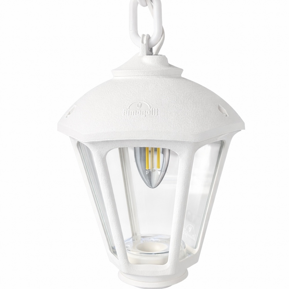 Светильник уличный подвесной FUMAGALLI SICAR/GIAMPY E27 12 Вт IP55 белый