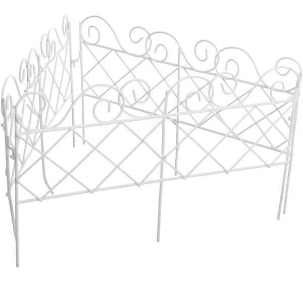 Декоративное ограждение Прованс Завиток 35 см, 1 шт.