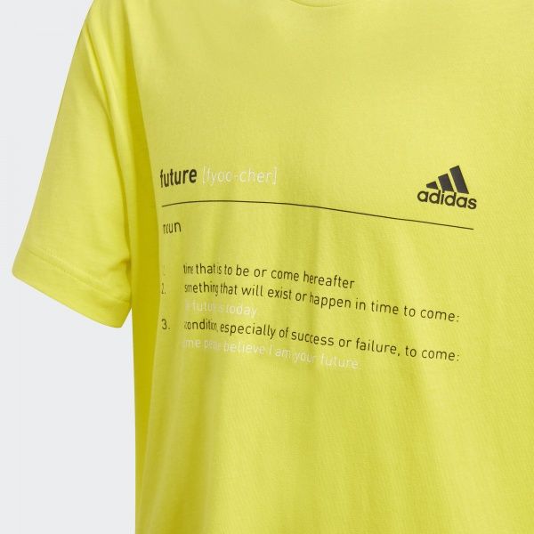 Футболка Adidas JB A XFG TEE FM4829 164 жовтий