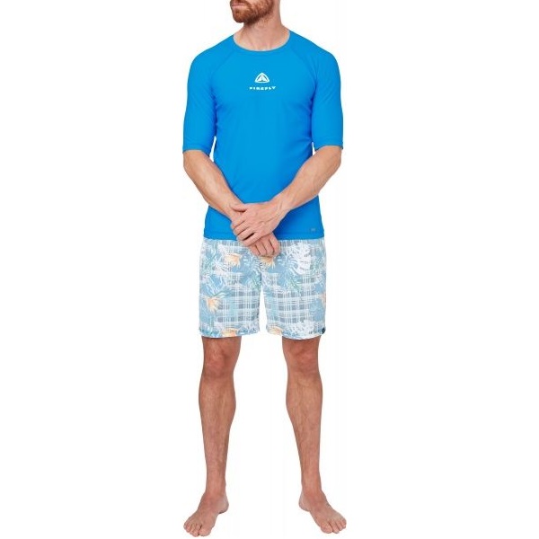 Футболка Firefly Laryn II ux 302394-608 L синьо-чорний