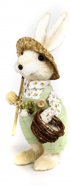 Декорация пасхальная Кролик весенний 18х38 см в ассортименте (Epi-22J3068/69Q)