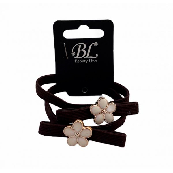 Резинка-браслет Beauty Line 405017 (в ассортименте) 2 шт. 