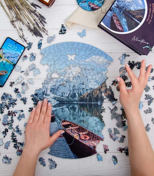 Пазл дерев'яний Браєс 50 см PuzzleUp 