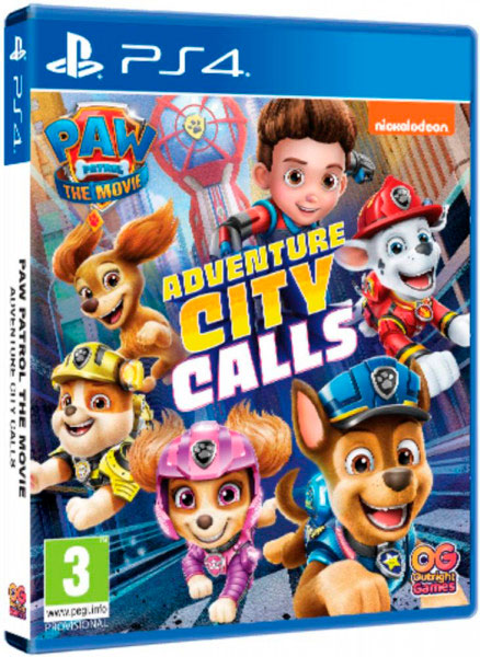 Игра Щенячий патруль в кино: Город приключений зовет [PS4, Russian version]
