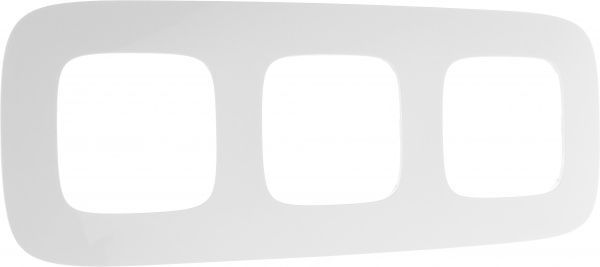 Рамка тримісна Legrand Allure універсальна білий 754303