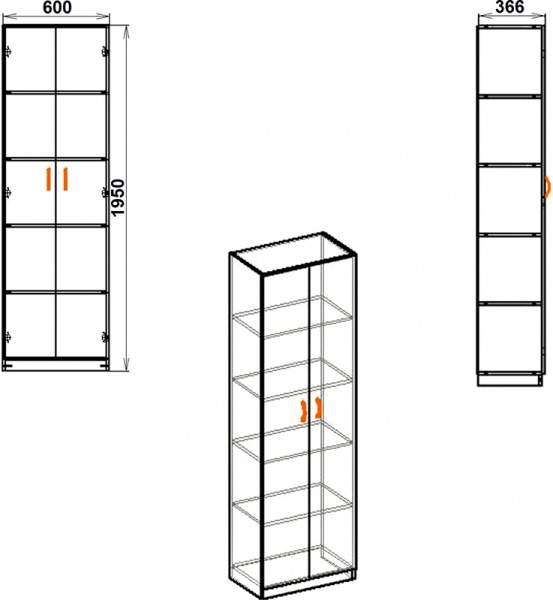 Шафа Компаніт КШ-7 яблуня 