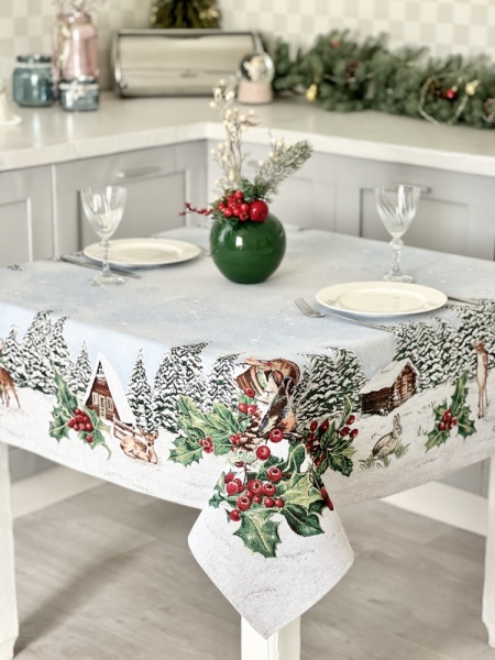 Скатерть SQUIRREL-240 137x240 см Limaso 