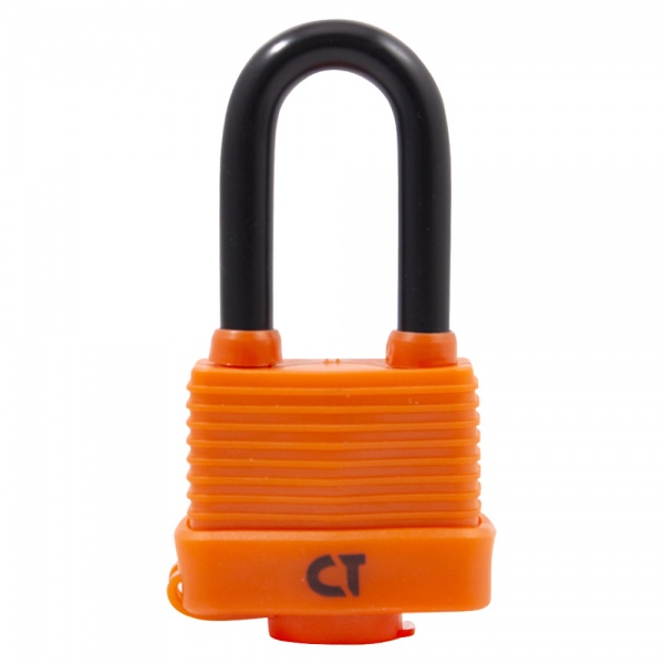 Замок навесной Comit с резиновым колпачком 61280 открытый (амбарный) 