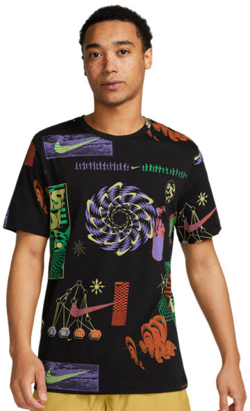 Футболка Nike M NSW TEE FESTIVAL AOP FB9780-010 р.S різнокольоровий