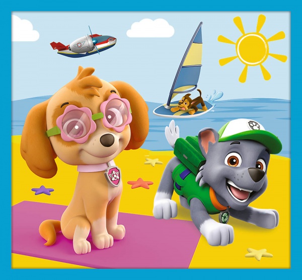 Пазл Trefl 10 в 1 Щенячий патруль 96001